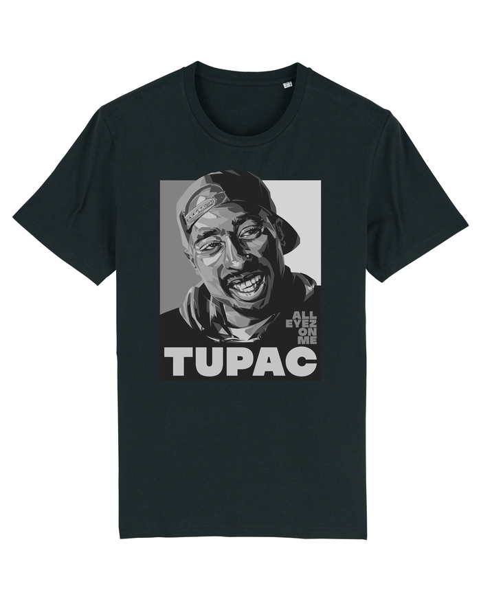 Tupac - Svart/Vit